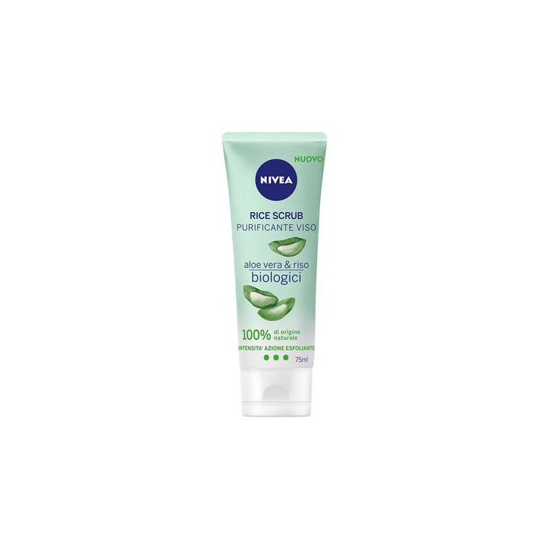 Nivea Rice Scrub Purificante Viso Aloe Vera E Riso 75ml