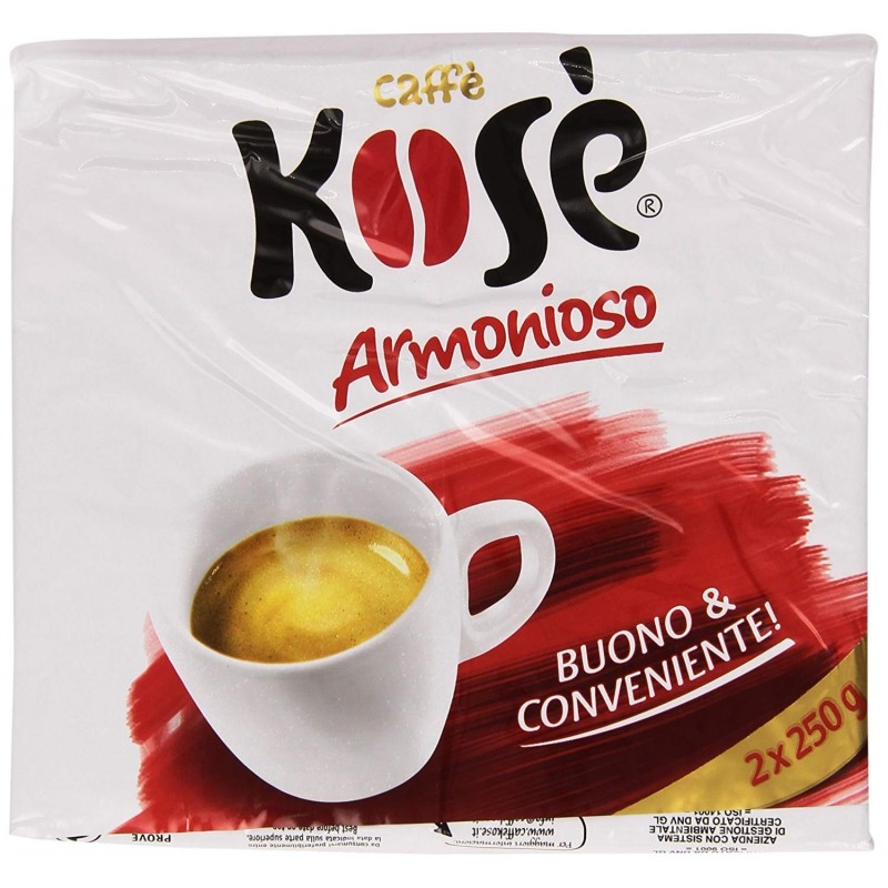 Kose' Caffe' Armonioso Busta 2x250gr