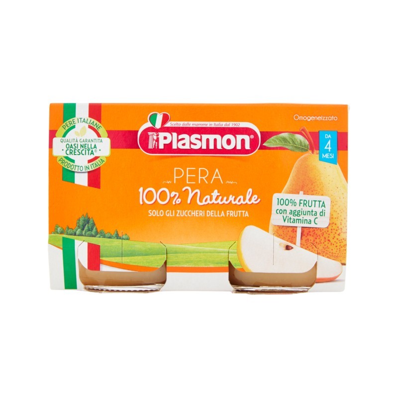 Plasmon Omogeneizzato Pera 2x104gr