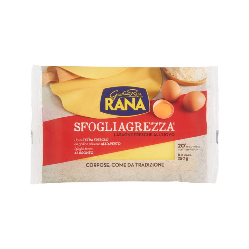 Rana Sfogliagrezza Lasagna Uovo 250gr