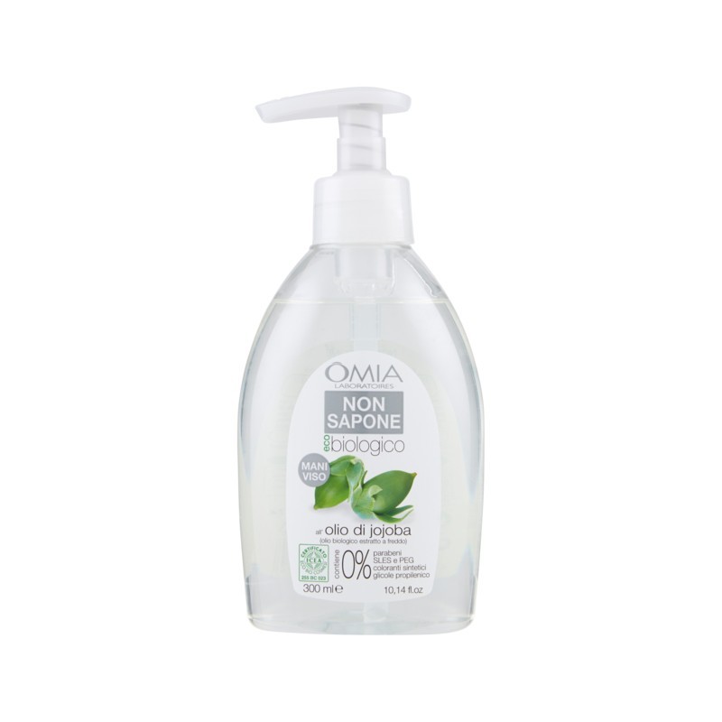 Omia Ecobio Non Sapone All'olio Di Jojoba Con Dispenser 300ml