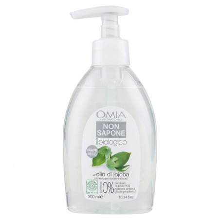 8021983810174 Omia Ecobio Non Sapone All'olio Di Jojoba Con Dispenser 300ml