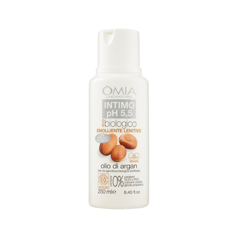 Omia Intimo Ph 5,5 Emolliente Lenitivo - Olio Di Argan 250ml