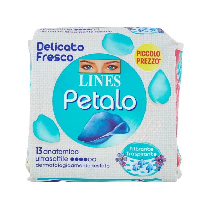 8001480401464 Lines Petalo Blu Ultra Anatomico 13pz