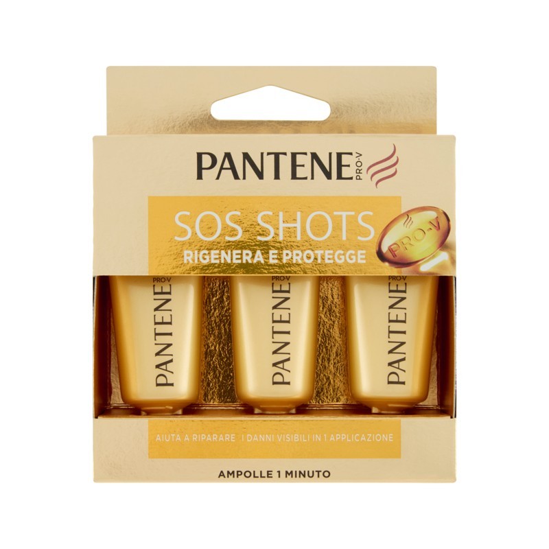 8001841733654 Pantene Sos Shots Ripara E Protegge Ampolle 3x15ml