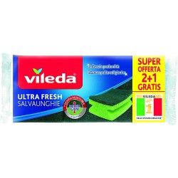 Vileda Spugna Ultra Fresh Salvaunghie 2+1pz