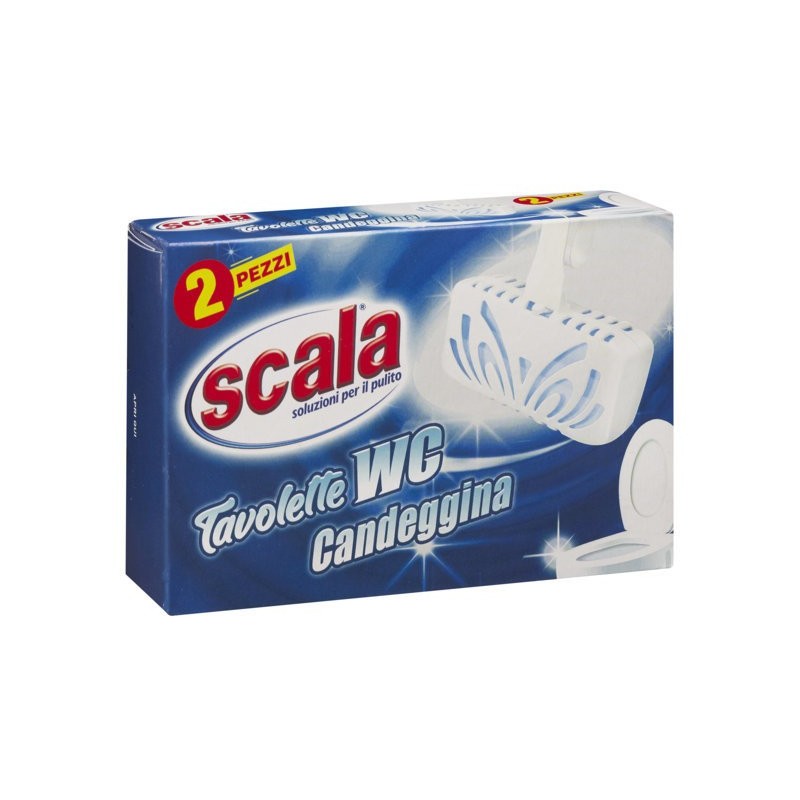 8006130504380 Scala Wc Tavoletta Candeggina 2pz