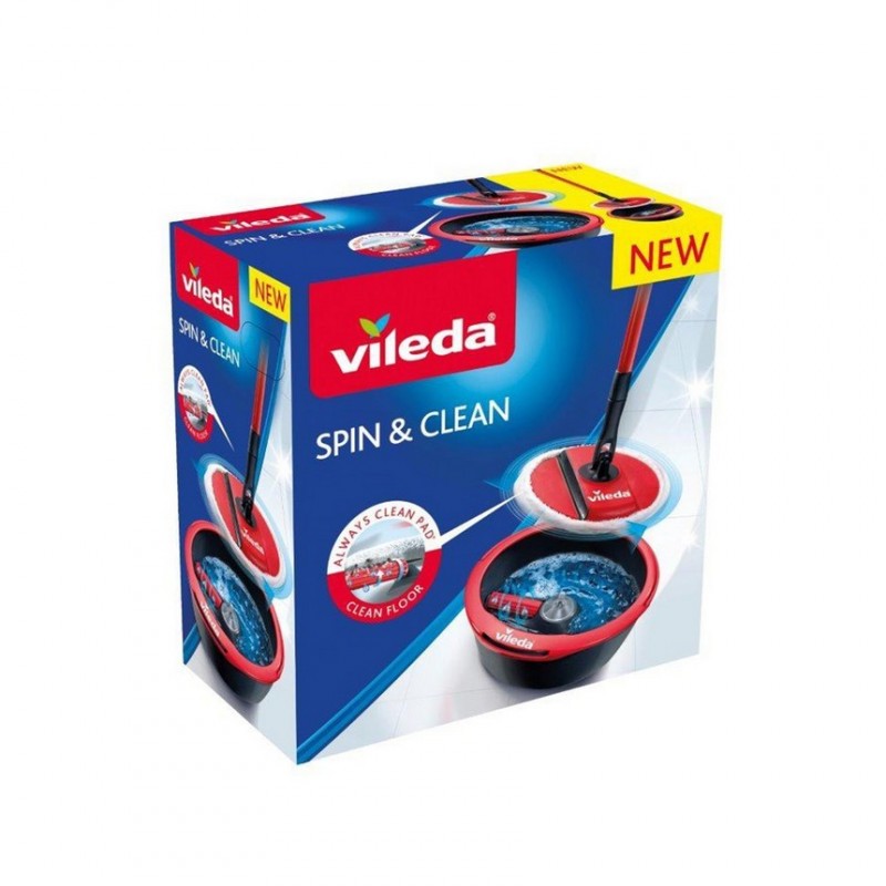 VILEDA SPIN & CLEAN KIT 1PZ