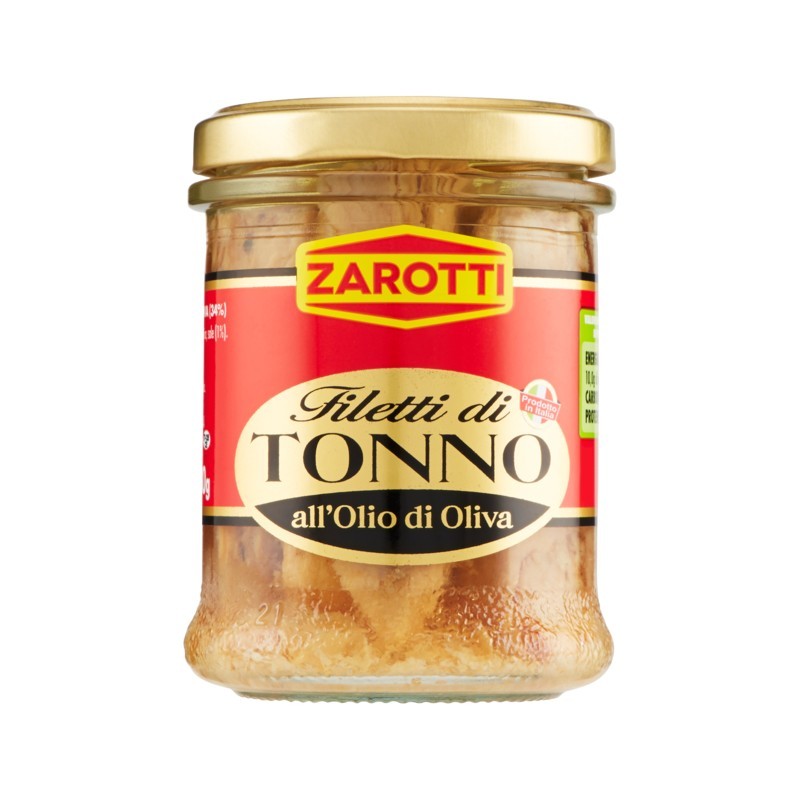 Zarotti Filetti Tonno All'olio Di Oliva 200gr