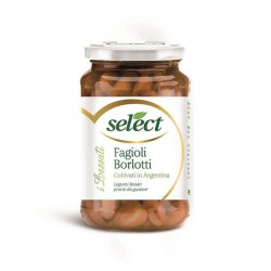 Select Fagioli Borlotti Vetro 360gr