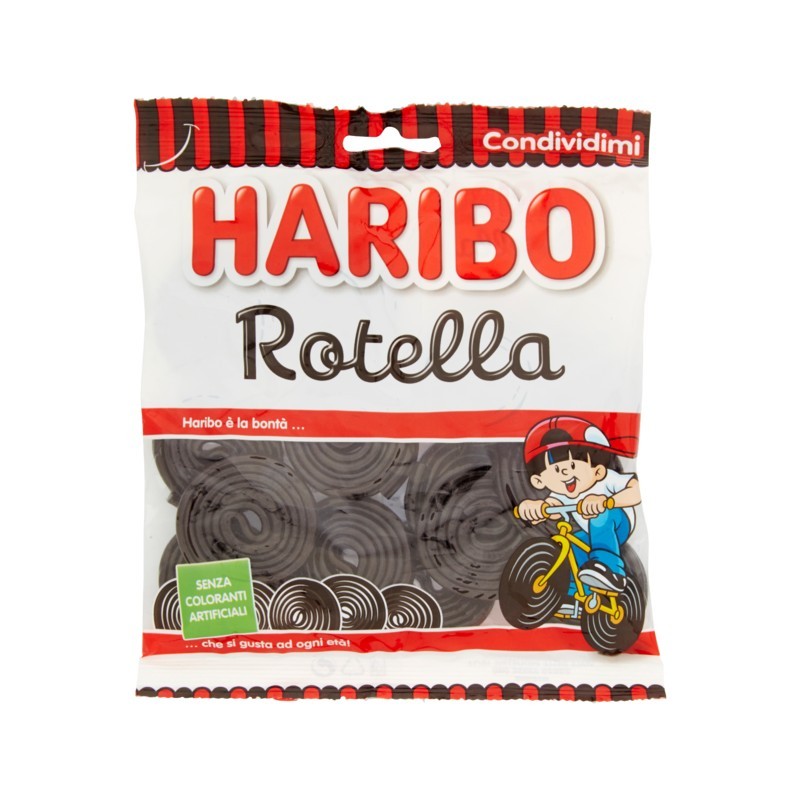 Haribo Caramelle Rotella 175gr