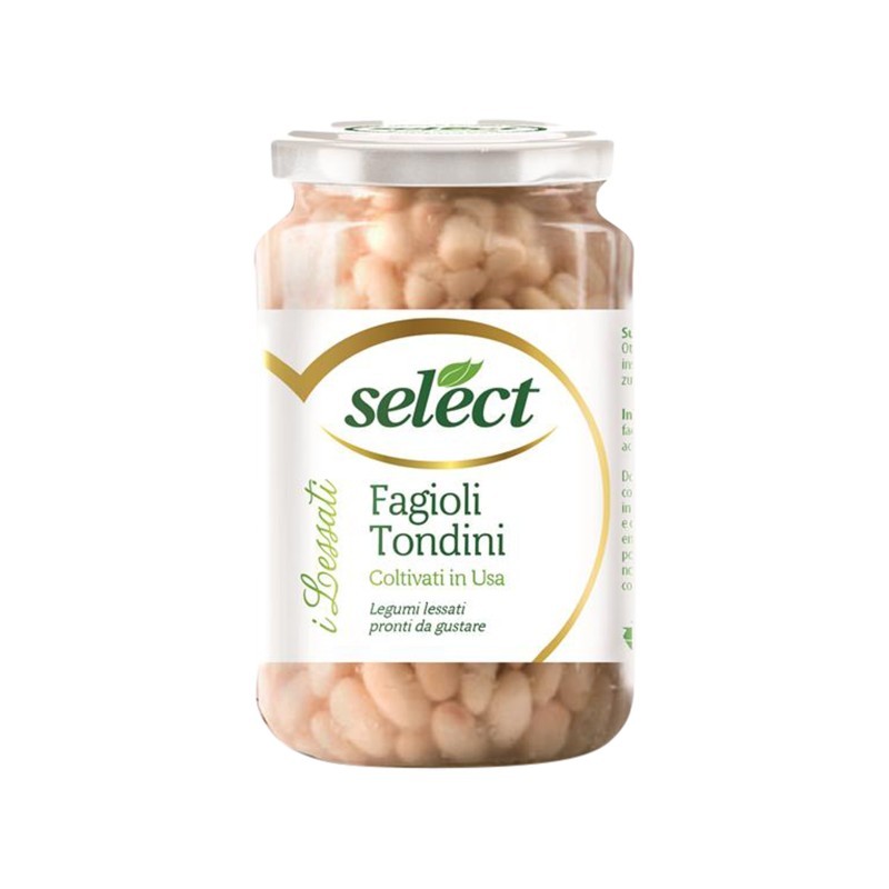 Select Fagioli Tondini Vetro 360gr