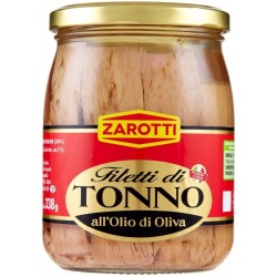 8017384050899 Zarotti Filetti Tonno All'olio Di Oliva 520gr