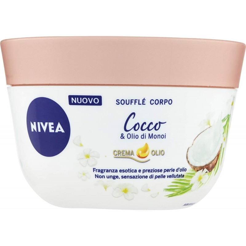 NIVEA SOUFFLE' CORPO COCCO & MONOI VASO 200ML