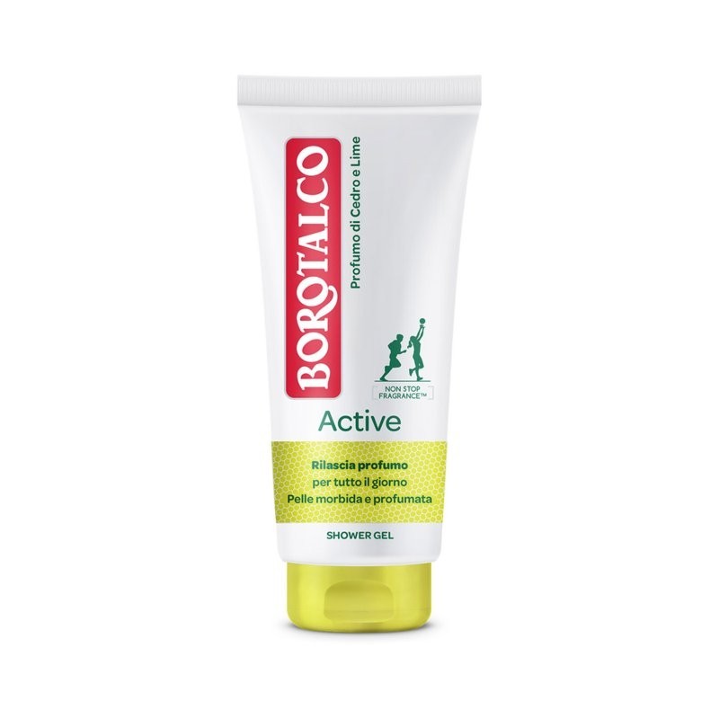 Borotalco Doccia Schiuma Active Gialla Cedro E Lime 200ml