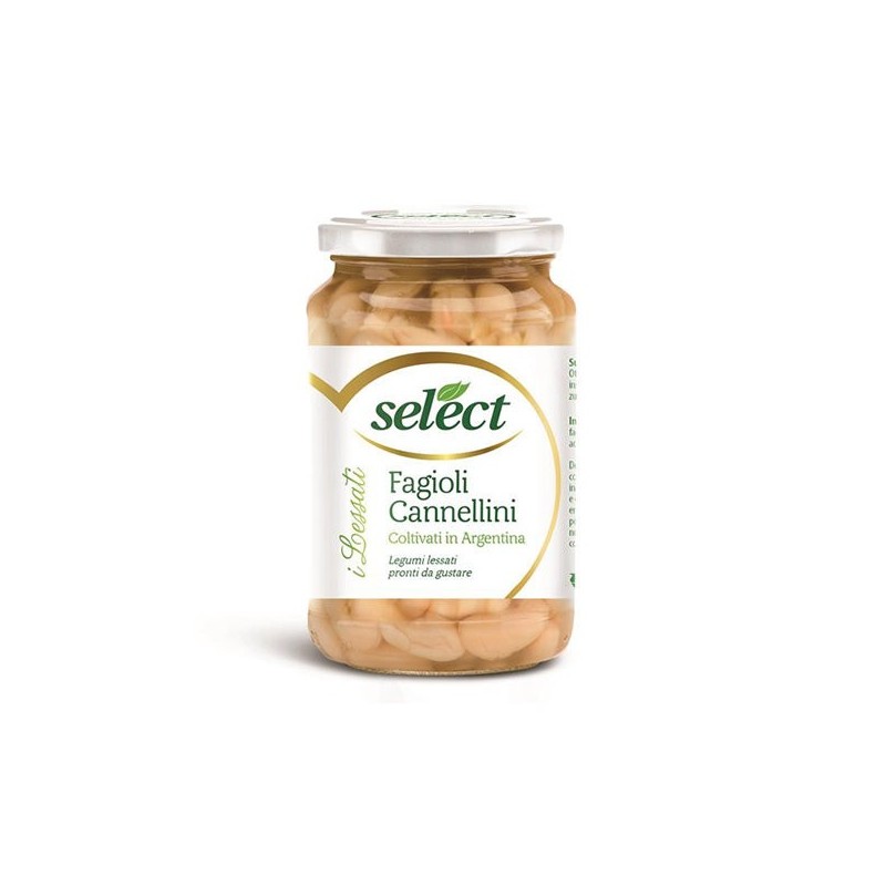 Select Fagioli Cannellini Vetro 360gr