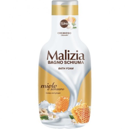 8003510032167 Malizia Bagno Schiuma Miele E Zenzero 1000ml