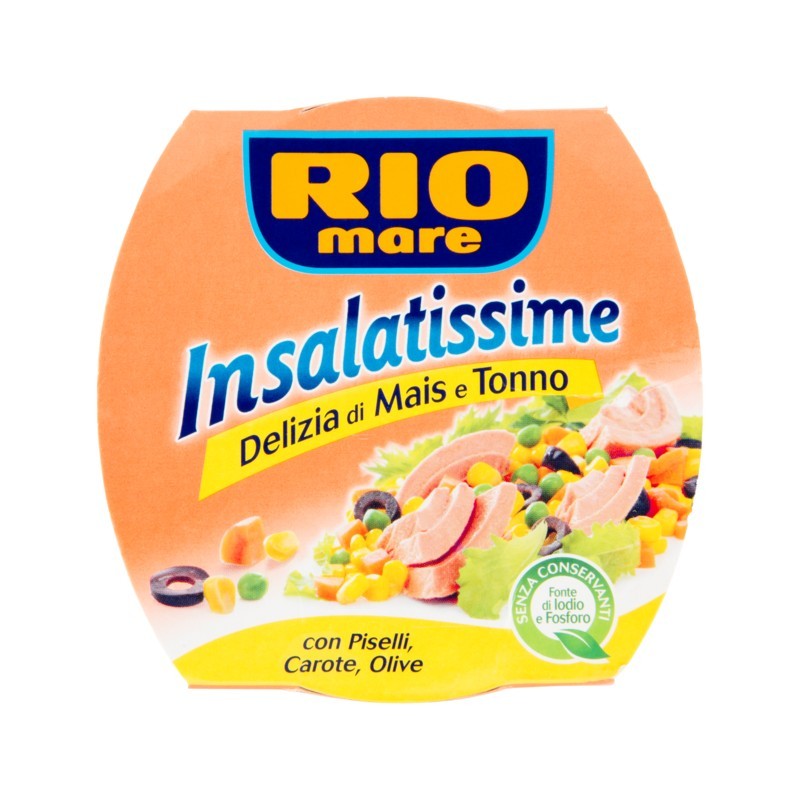 Rio Mare Insalatissime Delizia Di Mais E Tonno 160gr