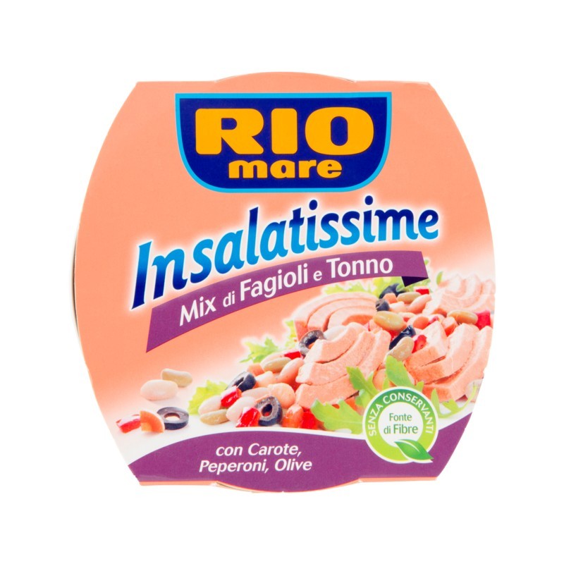 Rio Mare Insalatissime Mix Di Fagioli E Tonno 160gr