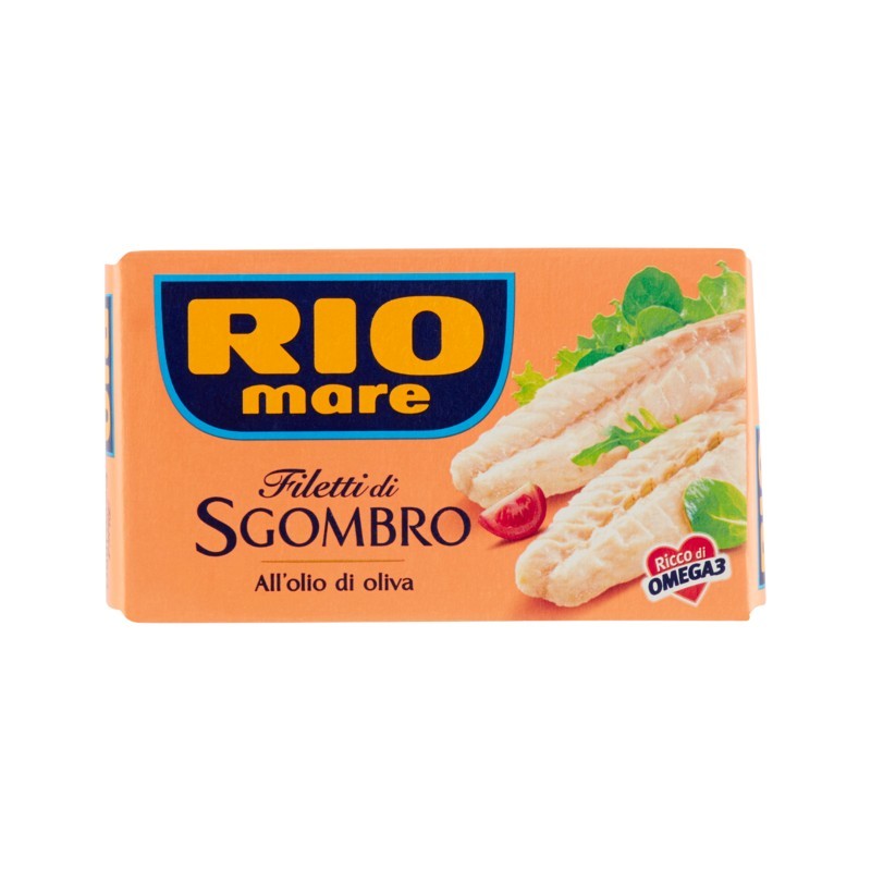 Rio Mare Filetti Di Sgombro Olio Di Oliva 125gr