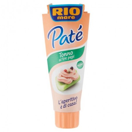 8004030538023 Rio Mare Pate' Di Tonno Ai 3 Pepi 100gr