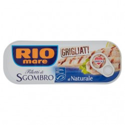 8004030622005 Rio Mare Filetti Sgombro Grigliati Naturale 120gr