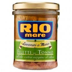 8004030655072 Rio Mare I Lavorati A Mano Filetti Tonno All'olio Extra Vergine 180gr