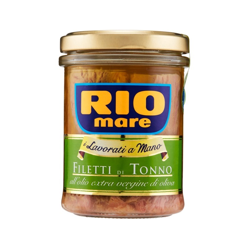 Rio Mare I Lavorati A Mano Filetti Tonno All'olio Extra Vergine 180gr