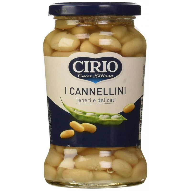 Cirio Fagioli Cannellini Vetro 370gr