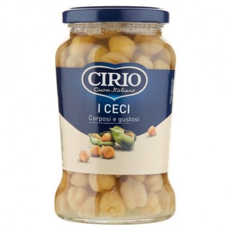 8000320030062 Cirio Ceci Vetro 370gr