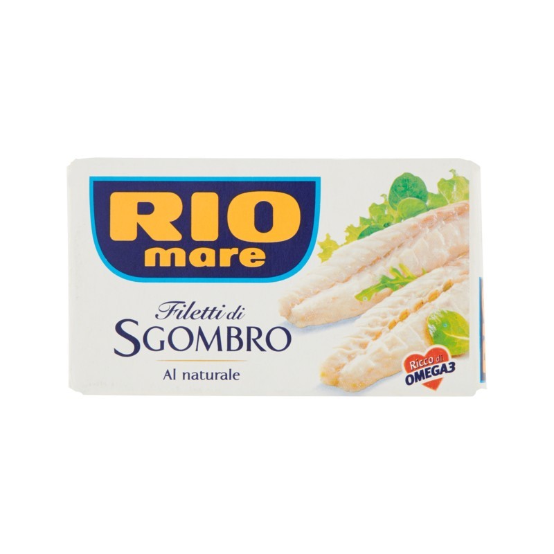 Rio Mare Filetti Sgombro Naturale 125gr