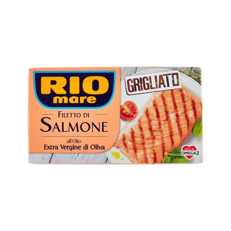 Rio Mare Filetto Salmone Grigliato All'olio Extra Vergine Di Oliva 150gr