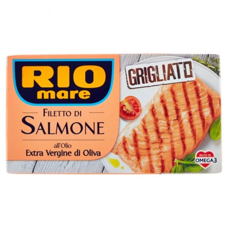 8004030525009 Rio Mare Filetto Salmone Grigliato All'olio Extra Vergine Di Oliva 150gr