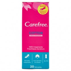 Carefree Cotton Fresca Fragranza 24pz