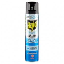 Raid Mosche E Zanzare Aqua Base Tecnology Spray 400ml