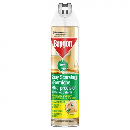 5000204071757 Baygon Extra Precision Protezione Cucina Scarafaggi E Formiche Spray 400ml