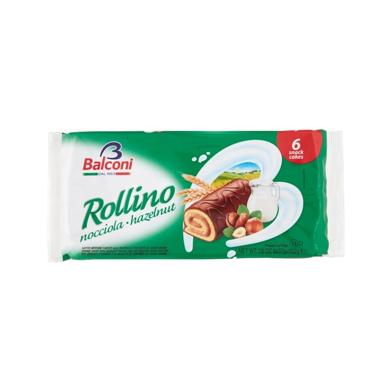 8001585001309 Balconi Rollino Nocciola 6x37gr