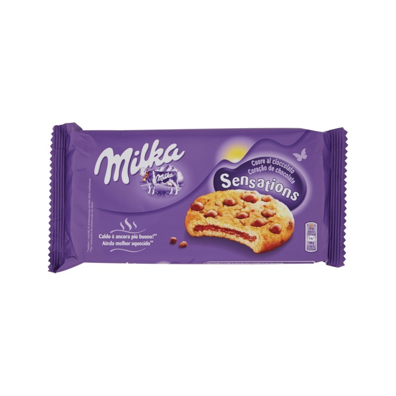 Milka Cookies Sensations Cuore Al Cioccolato 156gr