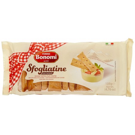 8002720001154 Forno Bonomi Sfogliatine Zuccherate 135gr