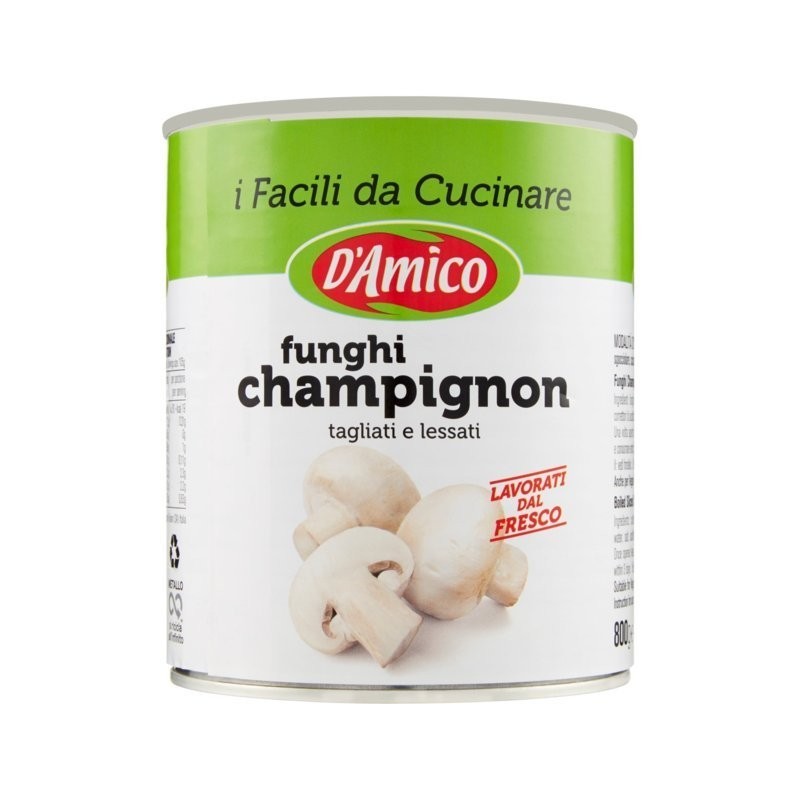 D'amico Funghi Champignon Al Naturale 800gr