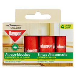 3092830247233 Baygon Strisce Mosche Protezione Cucina 4pz