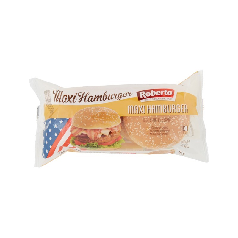 Roberto Pane Maxi Hamburger Sesemo 300gr