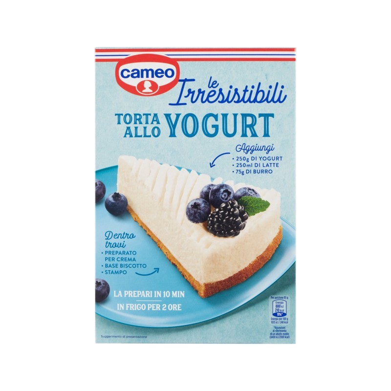 Cameo Torta Yogurt Istantanea 270gr