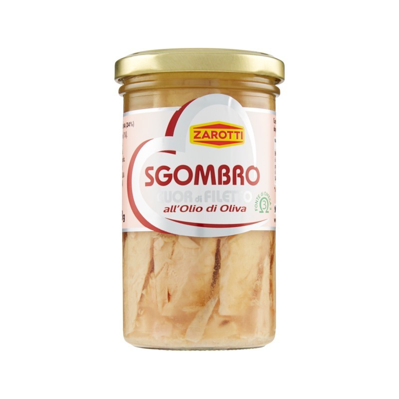 Zarotti Cuor Di Filetto Sgombro All'olio Di Oliva 250gr