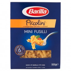 Barilla Piccolini 018 Mini Fusilli 500gr