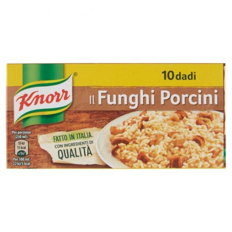 8000830001194 Knorr Dado Funghi Porcini 10pz 100gr