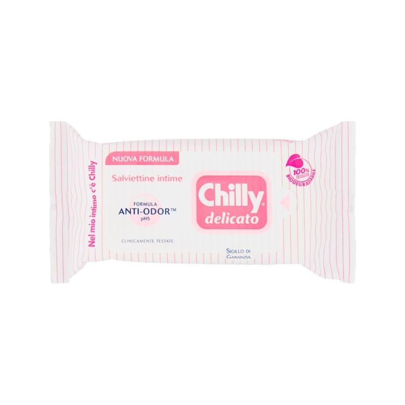 8002410034509 Chilly Salviettine Delicate New 12pz