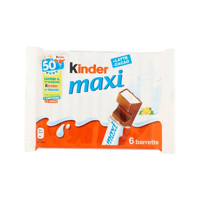 Kinder Maxi T6 - 6x21gr