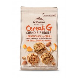 8002190006512 Galbusera Cereali G Granola Frolla Albicocca, Arancia E Mandorle 300gr