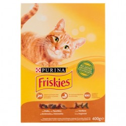 Friskies Cat Crocchette Pollo, Tacchino E Olive 400gr